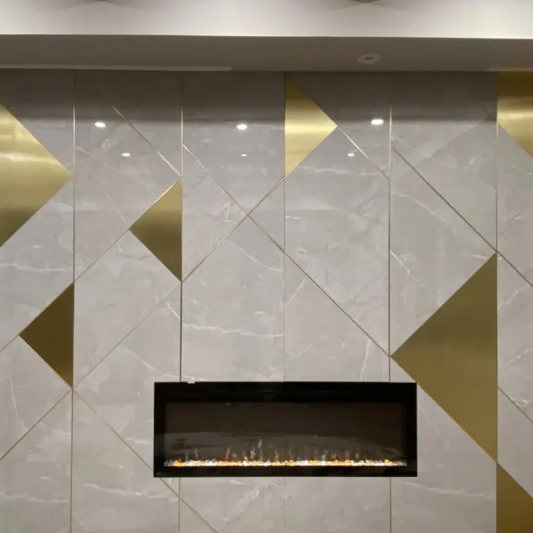 Custom Metal Feature Walls
