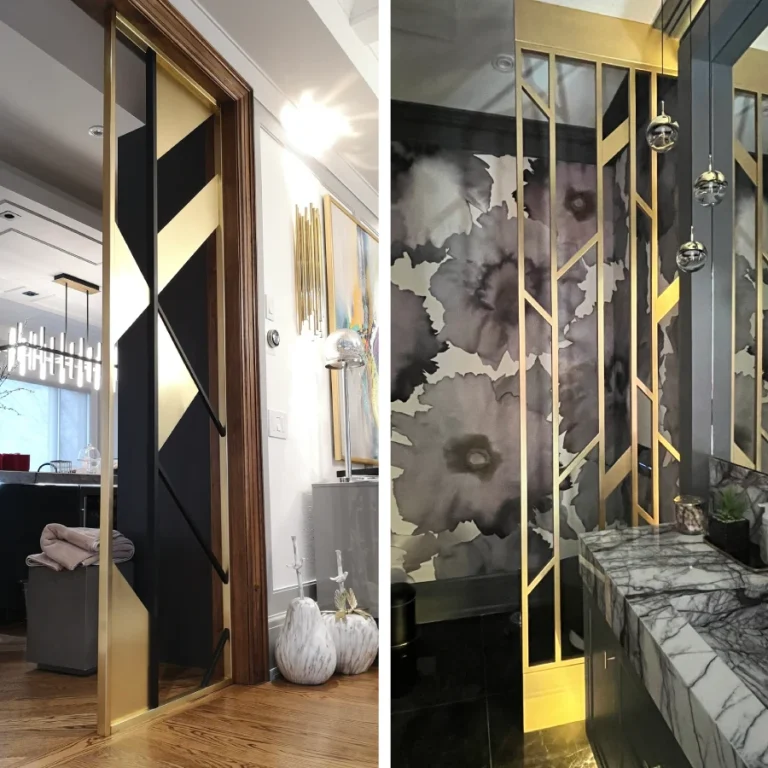 Custom Metal Room Divider