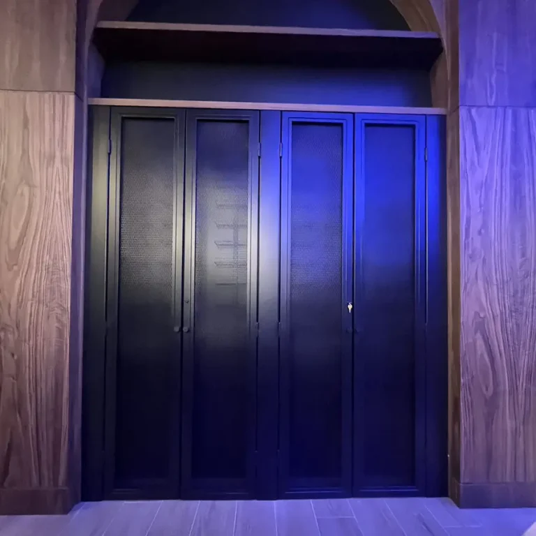 Custom Mesh Cabinet Door