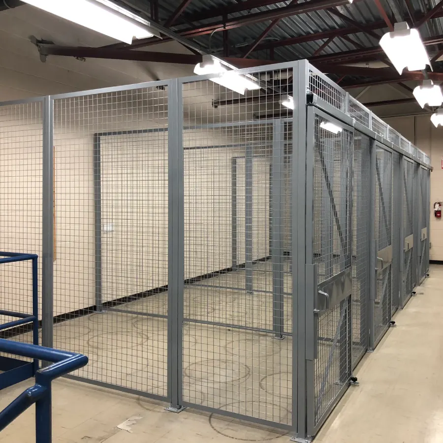 Custom Wire Security Cages
