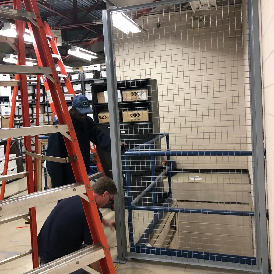 custom metal wire cage installers