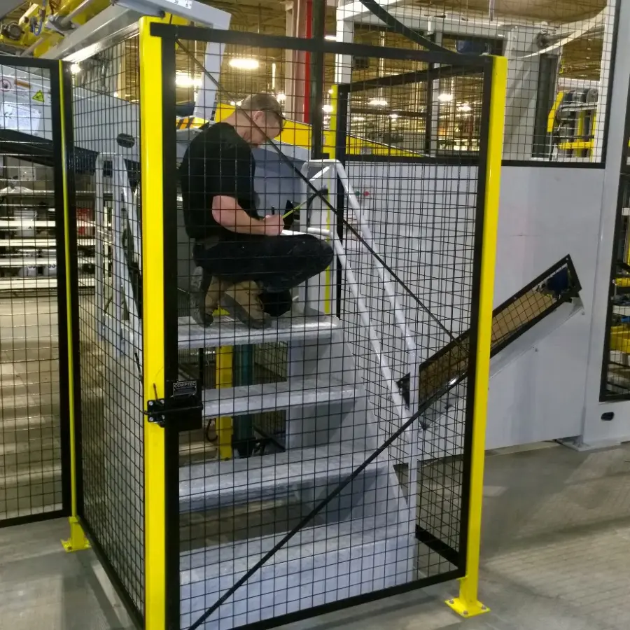 custom industrial safety gates