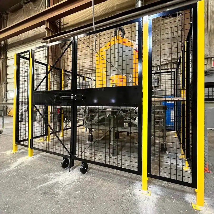 industrial machine safety doors