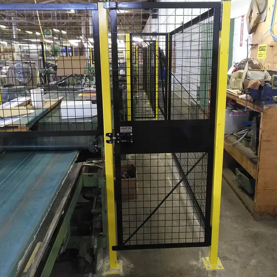 industrial machine safety gates