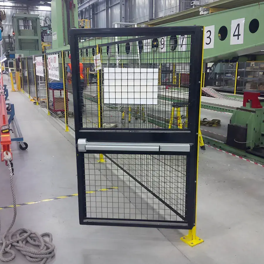 industrial mesh doors
