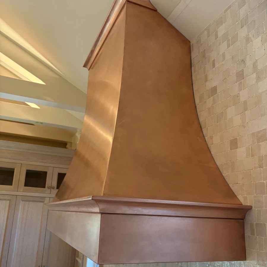 custom copper range hoods