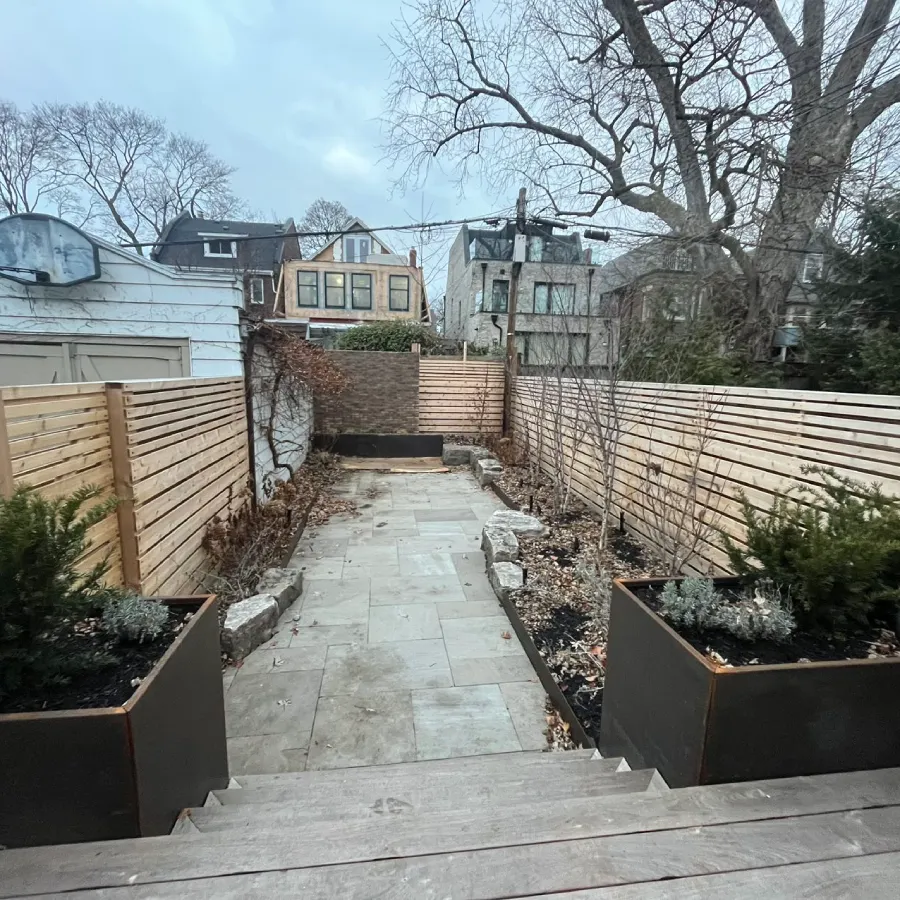 custom corten steel planter fabricators