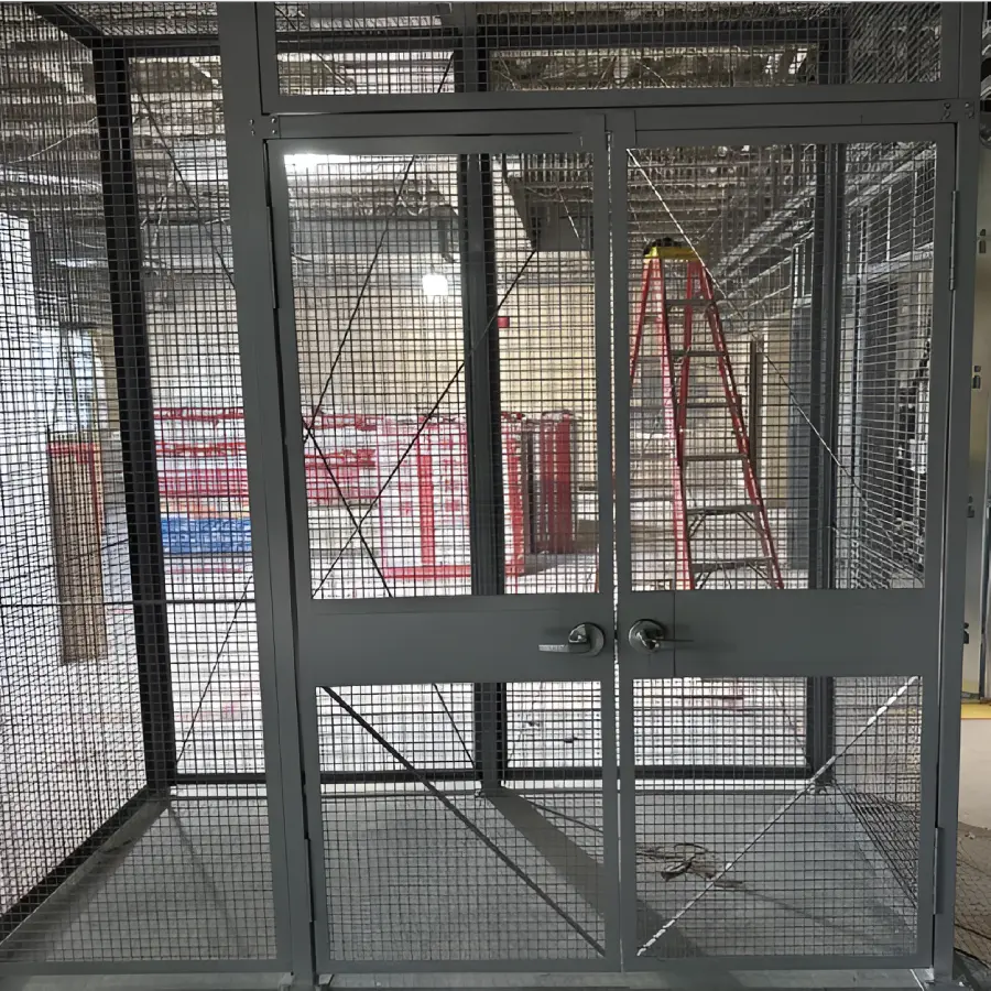 custom wire security cages